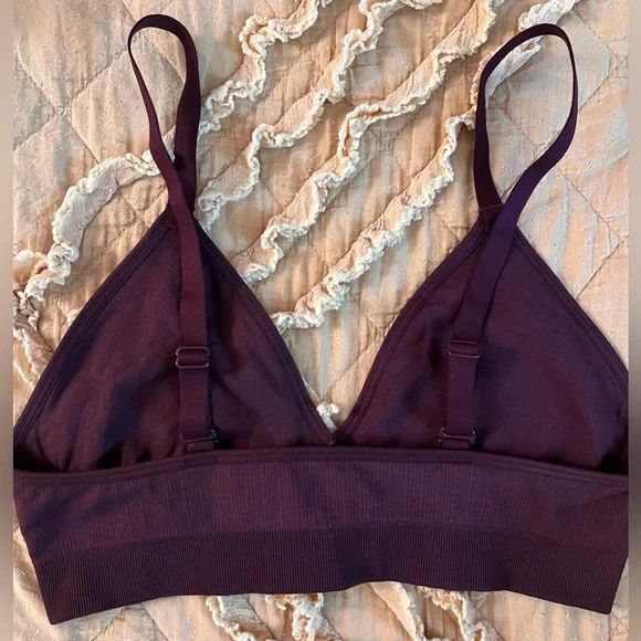 Bombas Women’s Seamless Triangle Bralette. Sz M/L. - Picture 4 of 9